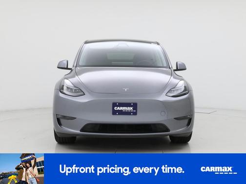 Gray 2025 Tesla Model Y Long Range