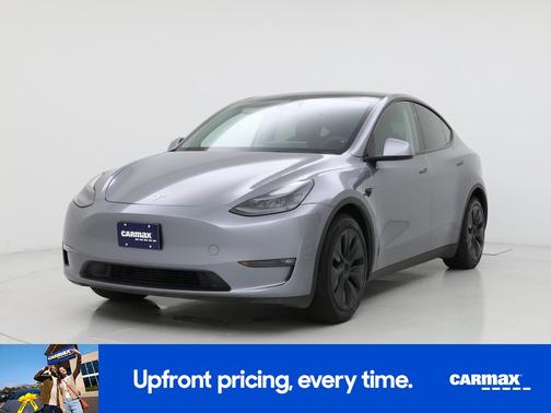 Gray 2025 Tesla Model Y Long Range