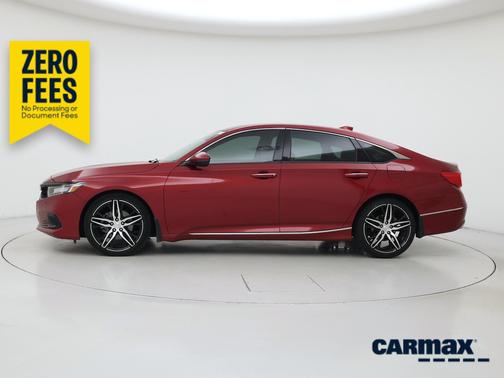 Red 2021 Honda Accord Touring