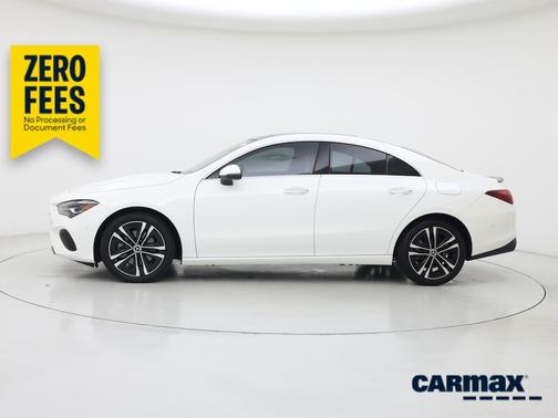 White 2025 Mercedes-Benz CLA 250