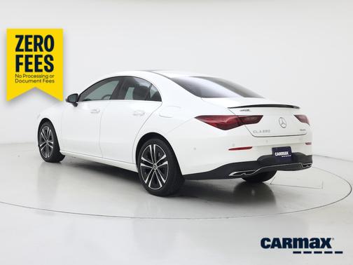 White 2025 Mercedes-Benz CLA 250
