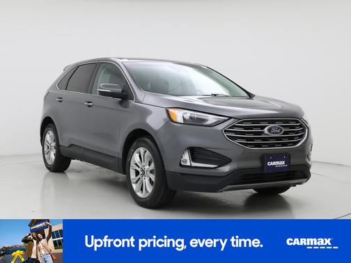Gray 2024 Ford Edge Titanium