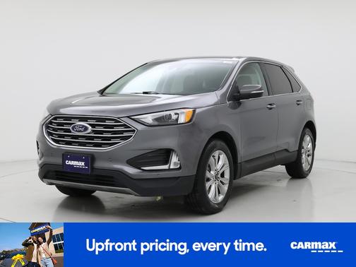 Gray 2024 Ford Edge Titanium