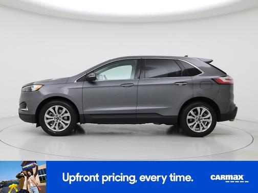 Gray 2024 Ford Edge Titanium