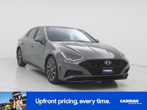 Gray 2021 Hyundai SONATA Limited