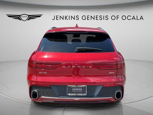 Red 2022 Genesis GV70 2.5T