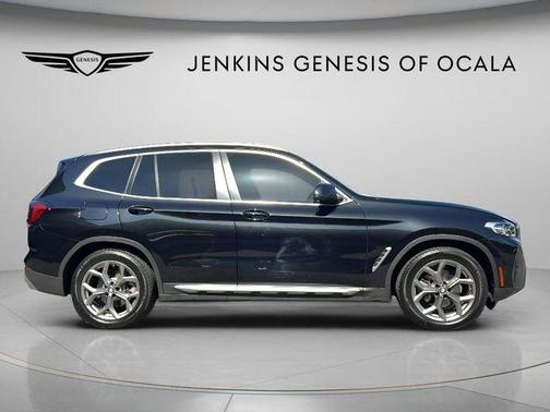 Black Sapphire Metallic 2022 BMW X3 xDrive30i