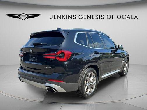 Black Sapphire Metallic 2022 BMW X3 xDrive30i