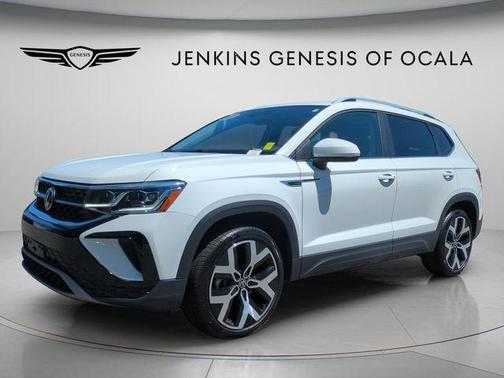 Pure White 2022 Volkswagen Taos 1.5T SEL