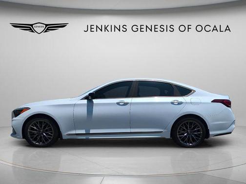 Casablanca White 2018 Genesis G80 3.3T Sport