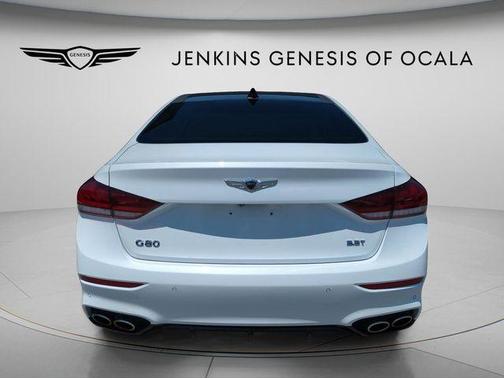 Casablanca White 2018 Genesis G80 3.3T Sport