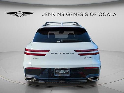 Alta White 2026 Genesis GV70 3.5T Sport Prestige