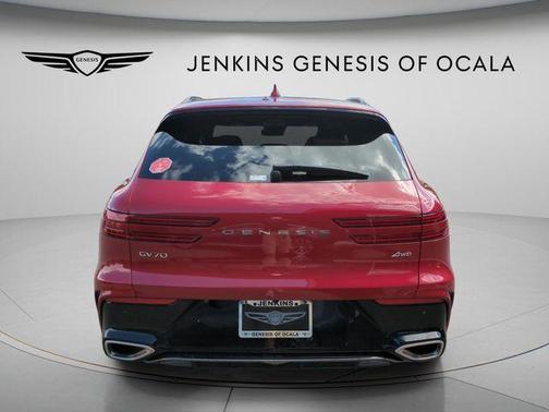 Red 2026 Genesis GV70 2.5T Sport Prestige