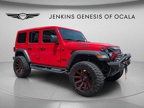 Firecracker Red Clearcoat 2022 Jeep Wrangler Unlimited Sport
