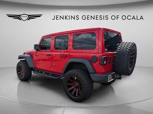 Firecracker Red Clearcoat 2022 Jeep Wrangler Unlimited Sport