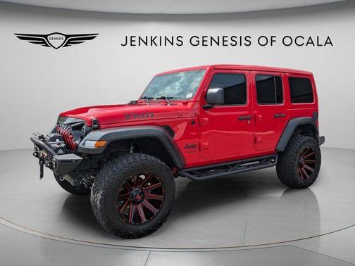 Firecracker Red Clearcoat 2022 Jeep Wrangler Unlimited Sport