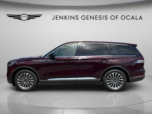 Red Metallic 2023 Lincoln Aviator Reserve RWD