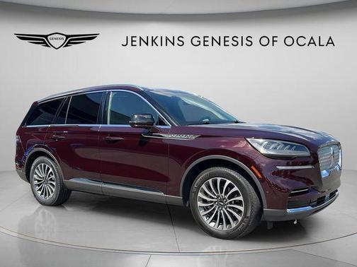 Red Metallic 2023 Lincoln Aviator Reserve RWD