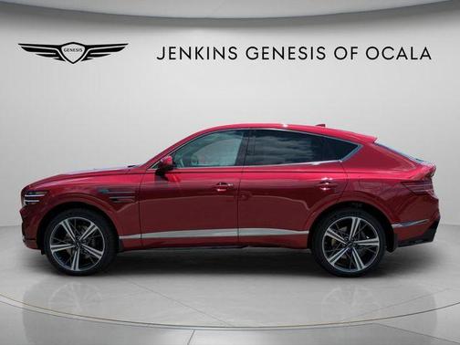 Red 2026 Genesis GV80 Coupe 3.5T e-SC