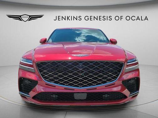 Red 2026 Genesis GV80 Coupe 3.5T e-SC