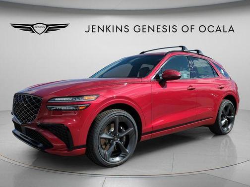 Red 2026 Genesis GV70 3.5T Sport Prestige