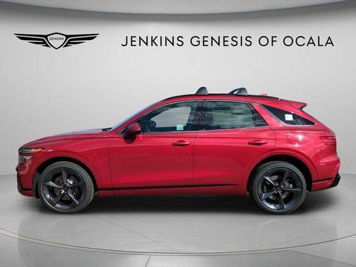 Red 2026 Genesis GV70 3.5T Sport Prestige