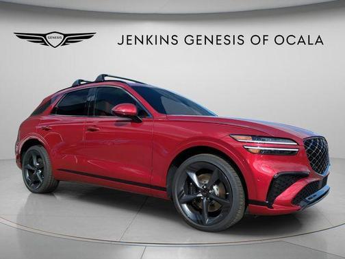 Red 2026 Genesis GV70 3.5T Sport Prestige