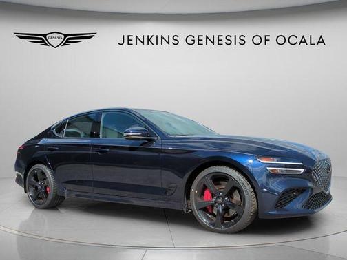 Capri Blue 2026 Genesis G70 3.3T Sport Prestige