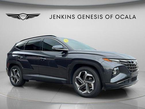 Portofino Gray 2022 Hyundai TUCSON Limited