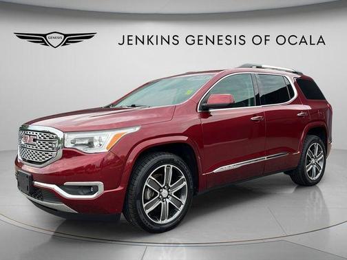 Crimson Red Tintcoat 2018 GMC Acadia Denali
