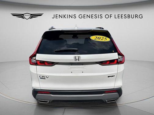 White 2025 Honda CR-V Hybrid Sport