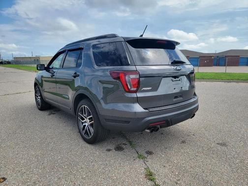 Shadow Black 2018 Ford Explorer Sport