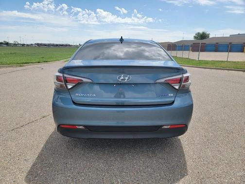 Graphite Blue Pearl 2016 Hyundai SONATA Hybrid SE