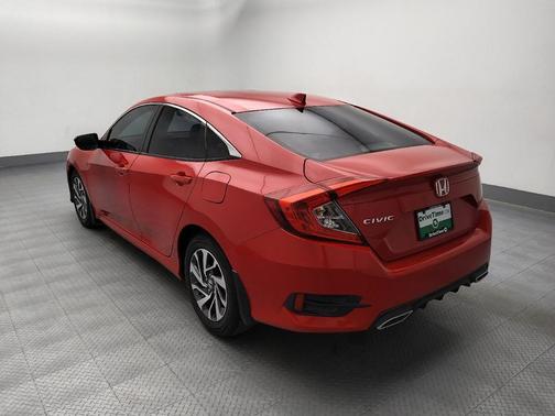 Red 2018 Honda Civic EX