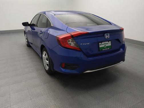 Blue 2020 Honda Civic LX
