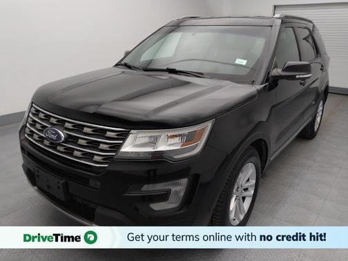 Shadow Black 2017 Ford Explorer XLT