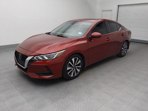 Red 2021 Nissan Sentra SV