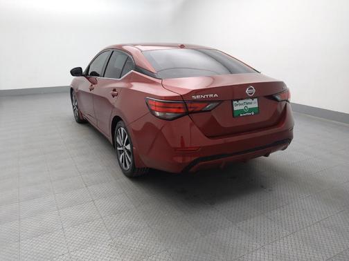 Red 2021 Nissan Sentra SV