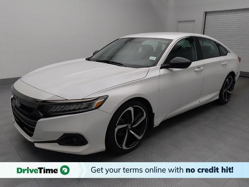 Platinum White Pearl 2021 Honda Accord Sport SE 1.5T