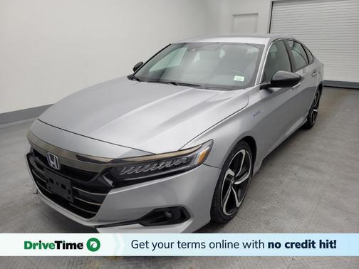 Lunar Silver Metallic 2022 Honda Accord Hybrid Sport