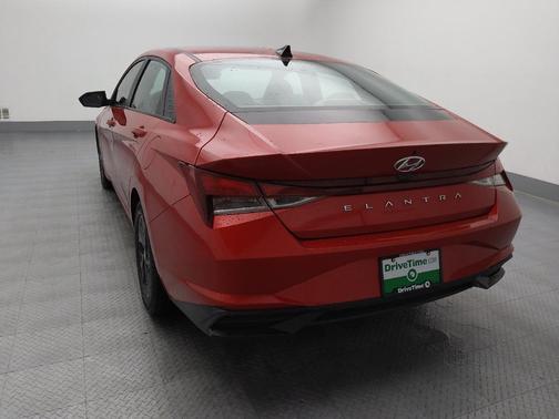 Calypso Red 2021 Hyundai ELANTRA SEL
