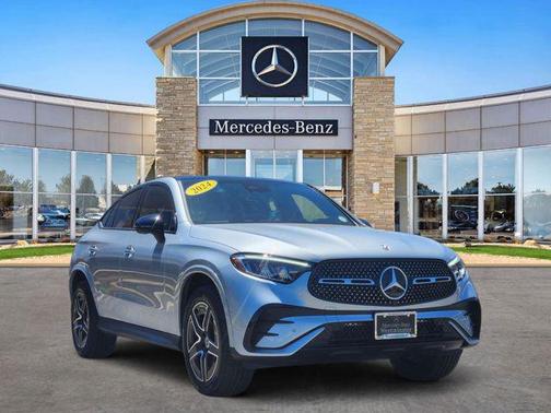Cirrus Silver Metallic 2024 Mercedes-Benz GLC 300 4MATIC Coupe