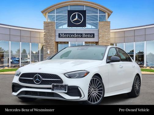 Polar White 2022 Mercedes-Benz C-Class C 300 4MATIC