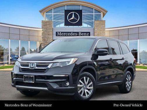 Obsidian Blue Pearl 2021 Honda Pilot AWD EX-L