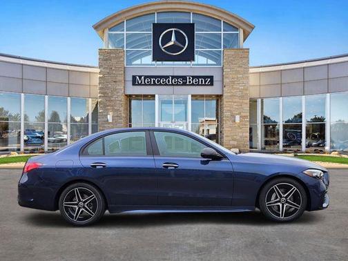 Blue 2026 Mercedes-Benz C-Class C 300 4MATIC
