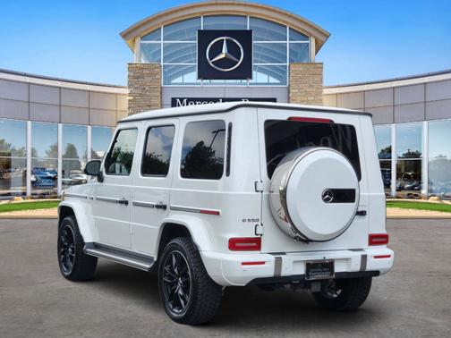 Polar White 2025 Mercedes-Benz G-Class G 550