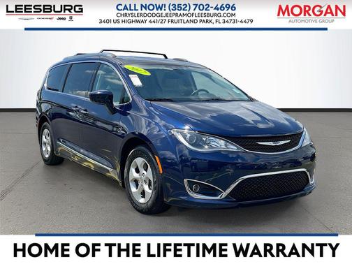 Jazz Blue Pearlcoat 2017 Chrysler Pacifica Touring-L