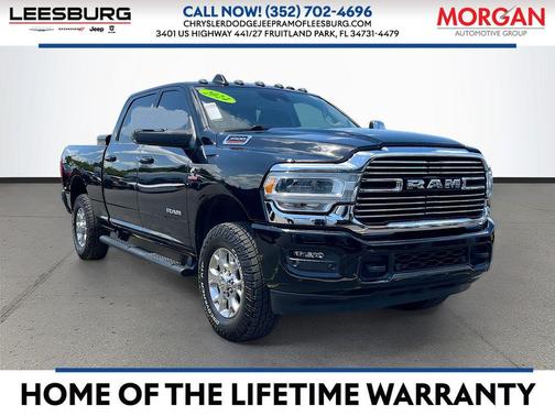 Diamond Black Crystal Pearlcoat 2024 RAM 3500 Laramie Crew Cab 4x4 6'4' Box