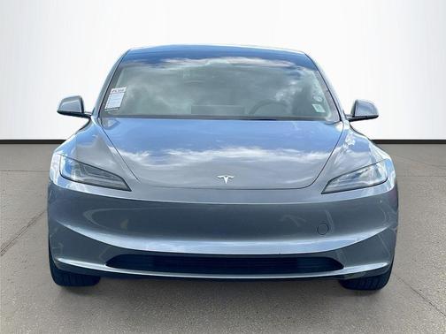 Stealth Grey 2025 Tesla Model 3 Long Range