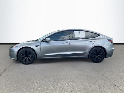 Stealth Grey 2025 Tesla Model 3 Long Range